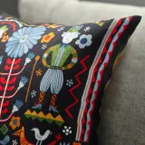 IKEA TRATTKAKTUS (ИКЕА ТРАТТКАКТУС) — Наволочка декоративная, разноцветная 50x50 см — фото 5