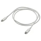 IKEA SITTBRUNN (ИКЕА СИТТБРУНН) — Кабель USB-C, USB-C, белый 1.0 м — фото 1