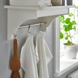 IKEA RÖDSPÄTTA (ИКЕА РЁДСПЭТТА) — Кухонное полотенце, белое 45x60 см — фото 3