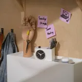 IKEA ÖKENMARSVIN (ИКЕА ЁКЕНМАРСВИН) — Будильник, белый 11x6x9 см — фото 2
