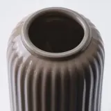 IKEA STILREN (ИКЕА СТИЛРЕН) — Ваза, тёмный серо-бежевый 12 см — фото 5