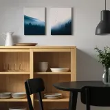 IKEA PJÄTTERYD (ИКЕА ПЙЭТТЕРИД) — Картина, туманный рассвет 30x40 см — фото 3