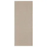 IKEA MORUM (ИКЕА МОРУМ) — Ковёр тканый плоского плетения для дома и улицы, бежевый 60x150 см — фото 1