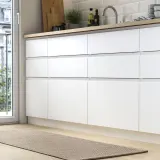 IKEA MORUM (ИКЕА МОРУМ) — Ковёр тканый плоского плетения для дома и улицы, бежевый 60x150 см — фото 5