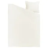 IKEA LUKTVICKER (ИКЕА ЛУКТВИКЕР) — Пододеяльник и наволочка, белый 150x200/50x60 см — фото 6