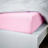 IKEA VÅRVIAL (ИКЕА ВОРВИАЛ) — Простыня на резинке, розовая 160x200 см — фото 4