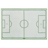 IKEA SPORTSLIG (ИКЕА СПОРТСЛИГ) — Полотенце банное, зелёное/футбольное поле 100x150 см — фото 2