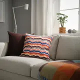IKEA PEKINGSYREN (ИКЕА ПЕКИНГСИРЕН) — Чехол на подушку, разноцветный 50x50 см — фото 4