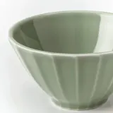 IKEA STRIMMIG (ИКЕА СТРИММИГ) — Миска, керамика бледный серо-зелёный 11 см — фото 3