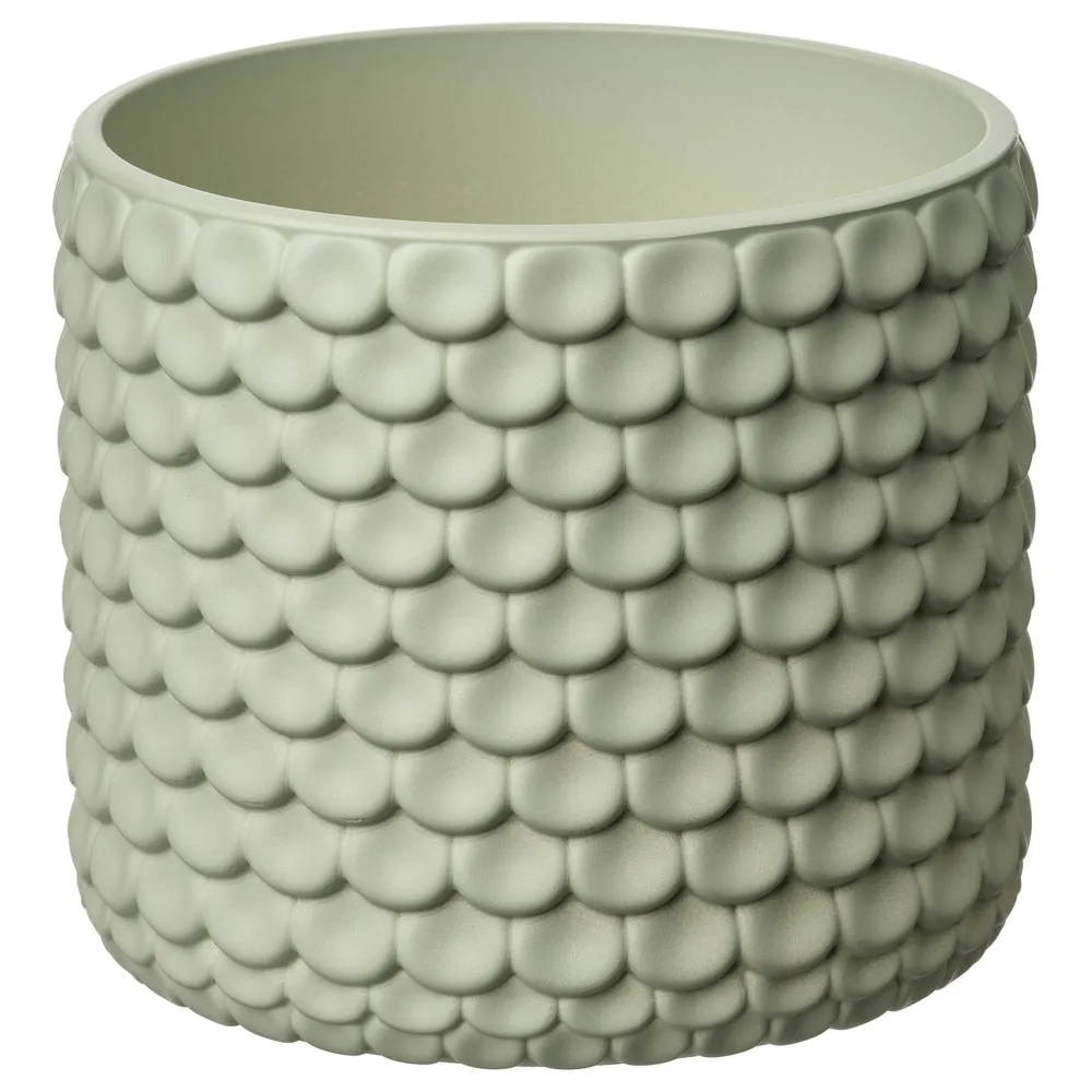 IKEA GLACIÄRBJÖRN (ИКЕА ГЛАСИЭРБЙЁРН) — Кашпо, светло-зелёный 9 см