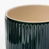 IKEA HONUNGSPALM (ИКЕА ХОНУНГСПАЛМ) — Кашпо, для дома и улицы/синее 12 см — фото 3