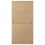 IKEA SKÅDIS (ИКЕА СКОДИС) — Перфорированная панель, комбинация, дерево 56x112 см — фото 2
