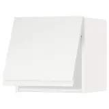 IKEA METOD (ИКЕА МЕТОД) — Шкаф навесной горизонтальный, белый/Воксторп матовый белый 40x40 см — фото 1