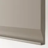 IKEA METOD (ИКЕА МЕТОД) — Шкаф навесной, белый/Упплёв матовый тёмно-бежевый 40x40 см — фото 3