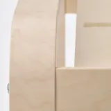 IKEA POÄNG (ИКЕА ПОЭНГ) - Табурет для ног - берёзовый шпон/Келинге бежевый — фото 3