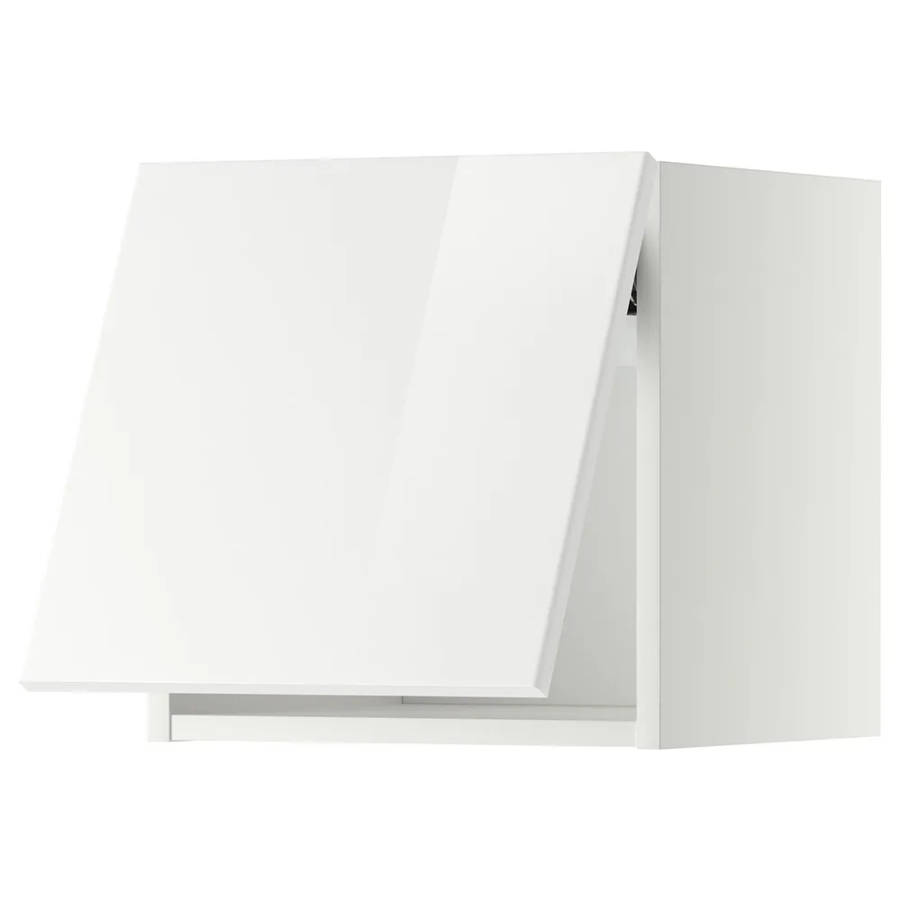 IKEA METOD (ИКЕА МЕТОД) — Шкаф навесной горизонтальный, белый/Рингхульт белый 40x40 см