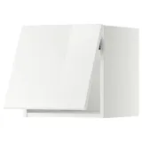 IKEA METOD (ИКЕА МЕТОД) — Шкаф навесной горизонтальный, белый/Рингхульт белый 40x40 см — фото 1