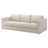 IKEA VIMLE (ИКЕА ВИМЛЕ) — Чехол на 3-местный диван, Гуннаред бежевый — фото 3