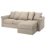 IKEA GRÖNLID (ИКЕА ГРЁНЛИД) — Чехол на диван-кровать 3-местный раскладной — фото 2