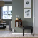 IKEA EKET (ИКЕА ЕКЕТ) — Шкаф навесной, орех 35x25x35 см — фото 3