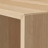 IKEA EKET (ИКЕА ЕКЕТ) — Шкаф настенный, имитация дуба, бейцованного в белый цвет 35x25x35 см — фото 6