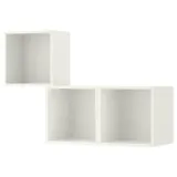 IKEA EKET (ИКЕА ЕКЕТ) — Комбинация навесных шкафов, белый 105x35x70 см — фото 1