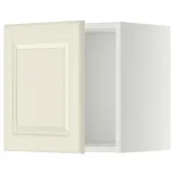 IKEA METOD (ИКЕА МЕТОД) — Шкаф навесной, белый/Бодбюн кремовый 40x40 см — фото 1