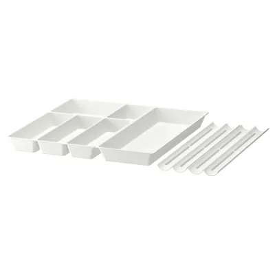 IKEA UPPDATERA (ИКЕА УППДАТЕРА) — Набор вкладышей для ящика, белый 72x50 см