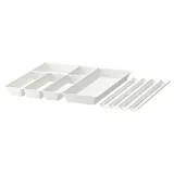 IKEA UPPDATERA (ИКЕА УППДАТЕРА) — Набор вкладышей для ящика, белый 72x50 см — фото 1