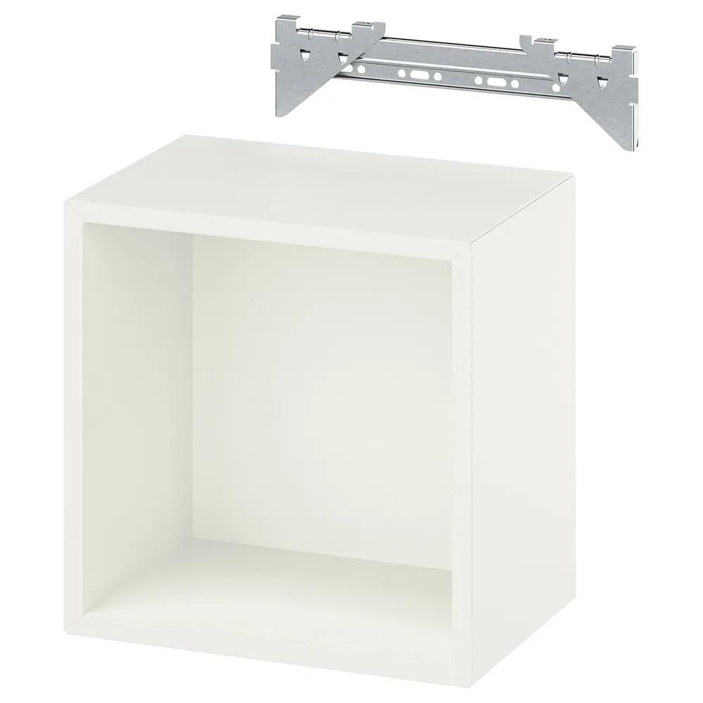 IKEA EKET (ИКЕА ЕКЕТ) — Шкаф настенный, белый 35x25x35 см