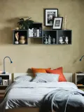 IKEA EKET (ИКЕА ЕКЕТ) — Шкаф настенный, тёмно-серый 35x25x35 см — фото 3