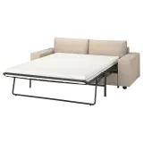 IKEA VIMLE (ИКЕА ВИМЛЕ) — Чехол на 2-местный раскладной диван, с широкими подлокотниками/Хилларед бежевый — фото 2