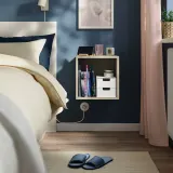 IKEA EKET (ИКЕА ЕКЕТ) — Шкаф навесной, бежевый 35x35x35 см — фото 2