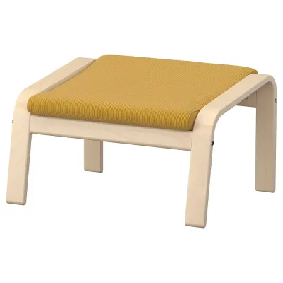 IKEA POÄNG  (ИКЕА ПОЭНГ)  -  Подставка для ног - берёзовый шпон/Келинге тёмно-жёлтый