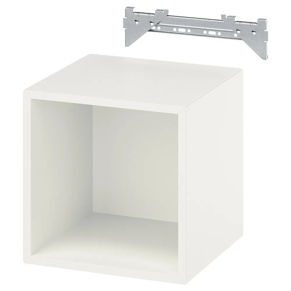 IKEA EKET (ИКЕА ЕКЕТ) — Шкаф настенный, белый 35x35x35 см