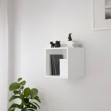 IKEA EKET (ИКЕА ЕКЕТ) — Шкаф настенный, белый 35x35x35 см — фото 2