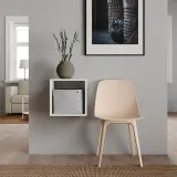 IKEA EKET (ИКЕА ЕКЕТ) — Шкаф настенный, белый 35x35x35 см — фото 3