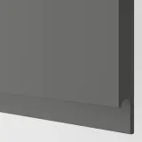 IKEA METOD (ИКЕА МЕТОД) — Шкаф навесной, белый/Voxtorp тёмно-серый 40x40 см — фото 2