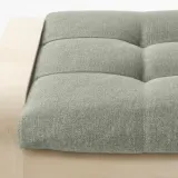 IKEA POÄNG (ИКЕА ПОЭНГ) - Подставка для ног - берёзовый шпон/Гуннаред светло-зелёный — фото 3