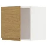 IKEA METOD (ИКЕА МЕТОД) — Шкаф навесной, белый/Воксторп имитация дуба 40x40 см — фото 1