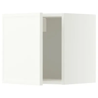IKEA METOD (ИКЕА МЕТОД) — Шкаф навесной, белый/Аспудден матовый белый 40x40 см
