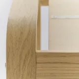 IKEA POÄNG (ИКЕА ПОЭНГ) - Табурет для ног - дуб/Келинге бежевый — фото 3