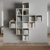 IKEA EKET (ИКЕА ЕКЕТ) — Комбинация настенных шкафов, белая 175x35x210 см — фото 2