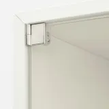 IKEA EKET (ИКЕА ЕКЕТ) — Шкаф навесной со стеклянной дверцей, белый 35x35x35 см — фото 4
