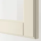 IKEA METOD (ИКЕА МЕТОД) — Шкаф навесной со стеклянной дверцей, белый/Бодбюн кремовый 40x40 см — фото 2