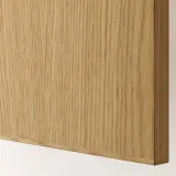 IKEA METOD (ИКЕА МЕТОД) — Навесной шкаф, белый/Синарп дубовый шпон 40x40 см — фото 2