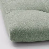 IKEA POÄNG (ИКЕА ПОЭНГ) - Пуф для ног - орех/Гуннаред светло-зелёный — фото 2