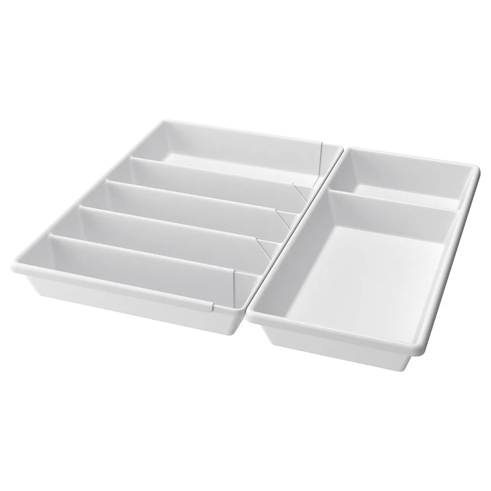 IKEA VARIERA (ИКЕА ВАРИЕРА) — Лоток для столовых приборов, регулируемый 50-72x47 см