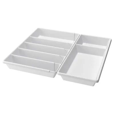 IKEA VARIERA (ИКЕА ВАРИЕРА) — Лоток для столовых приборов, регулируемый 50-72x47 см