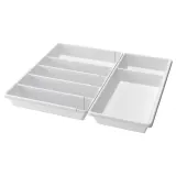 IKEA VARIERA (ИКЕА ВАРИЕРА) — Лоток для столовых приборов, регулируемый 50-72x47 см — фото 1